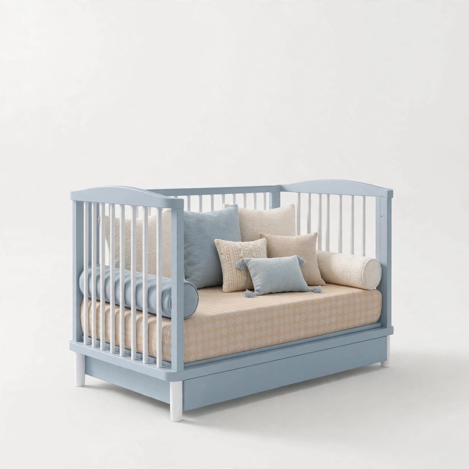 Steel Blue &amp; White Cove