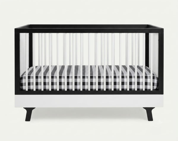 Midnight White Crib