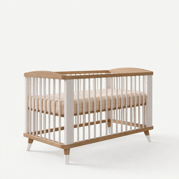 Ivory Oak Crib
