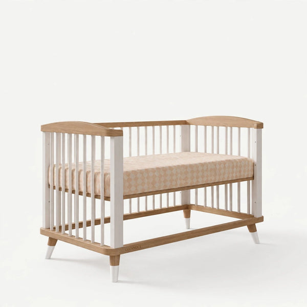 Ivory Oak Crib