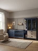 Navy & Linen Wardrobe