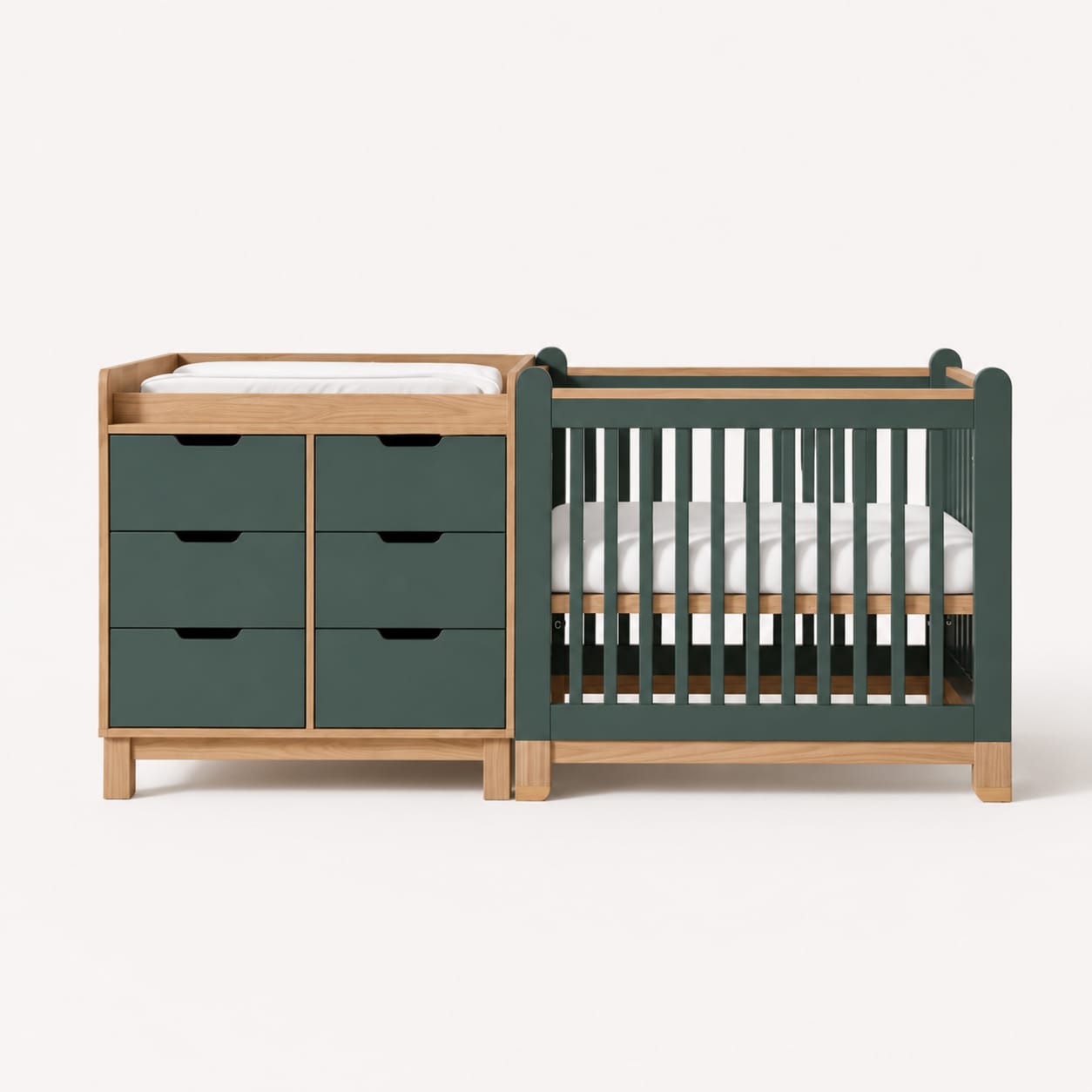 Nursery Combo — Teal & Oak