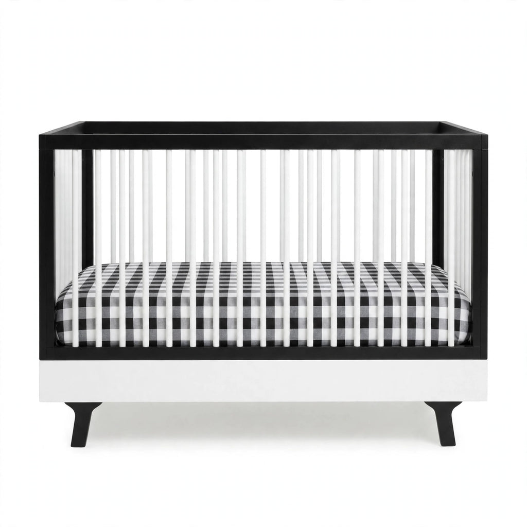 Midnight White Crib