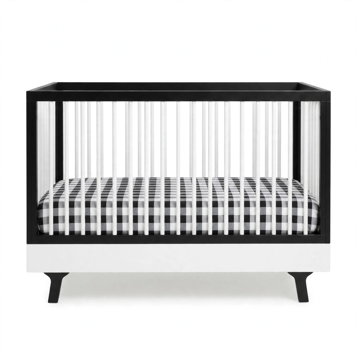 Midnight White Crib