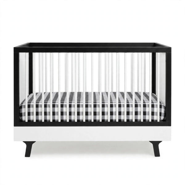 Midnight White Crib