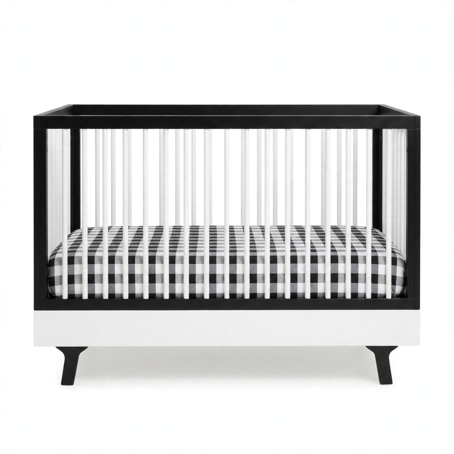 Midnight White Crib