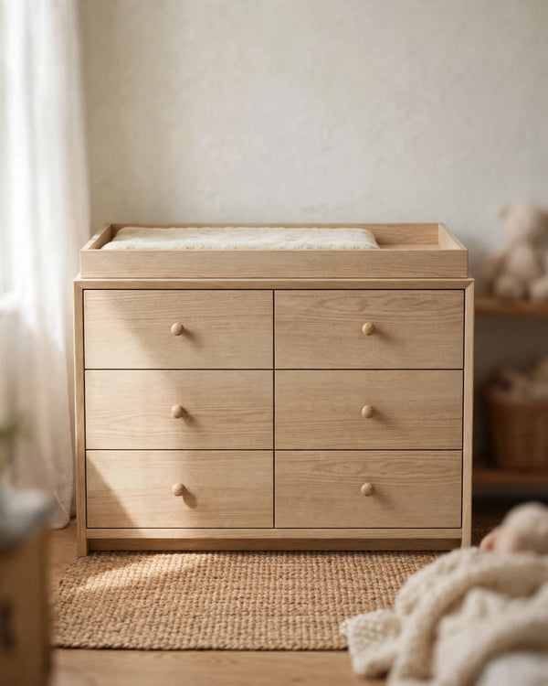 Light Oak Changing Table