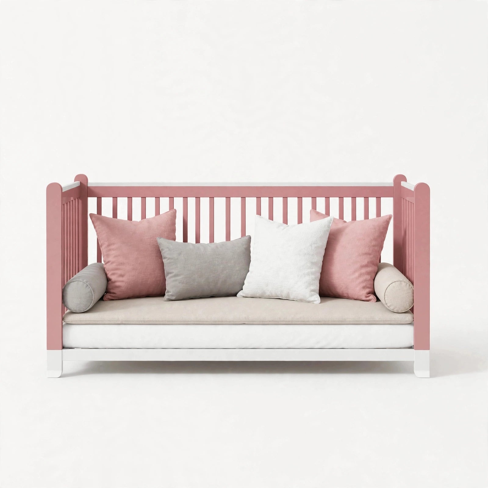 Nursery Combo — Blush Pink & White