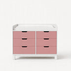 Nursery Combo — Blush Pink & White