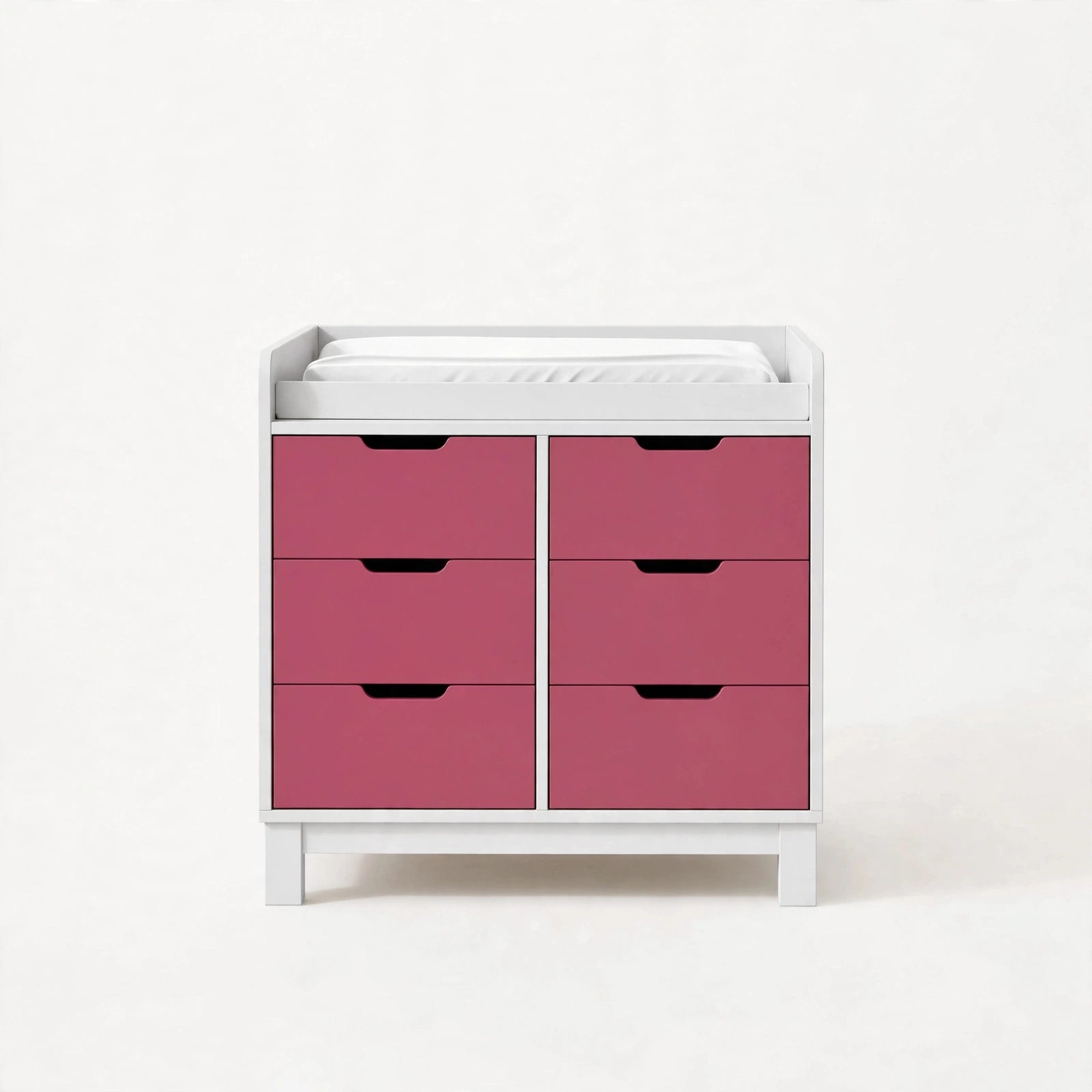 Nursery Combo — Mauve Rose & White