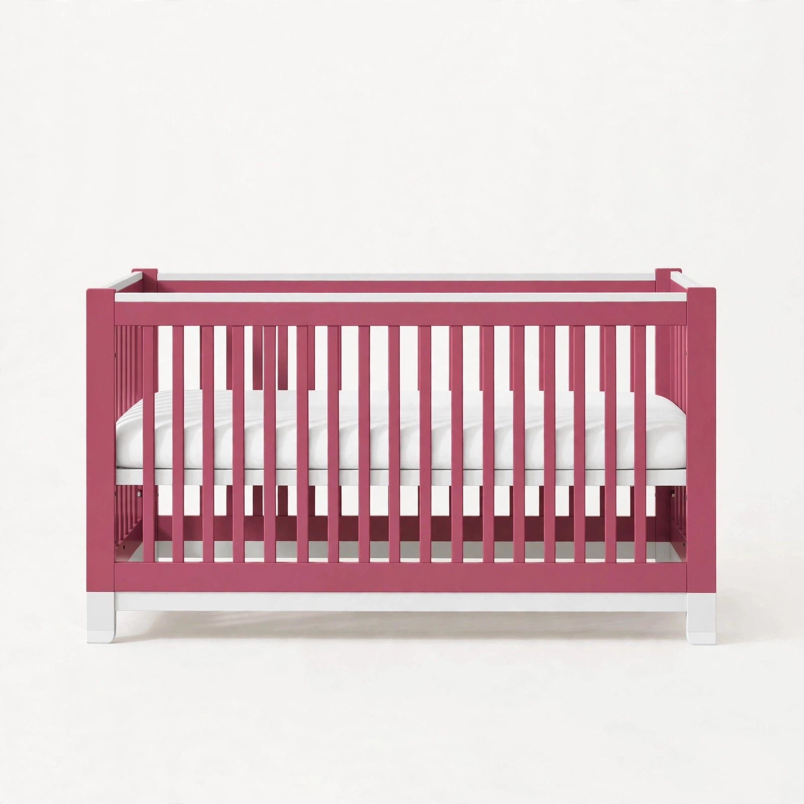 Nursery Combo — Mauve Rose & White