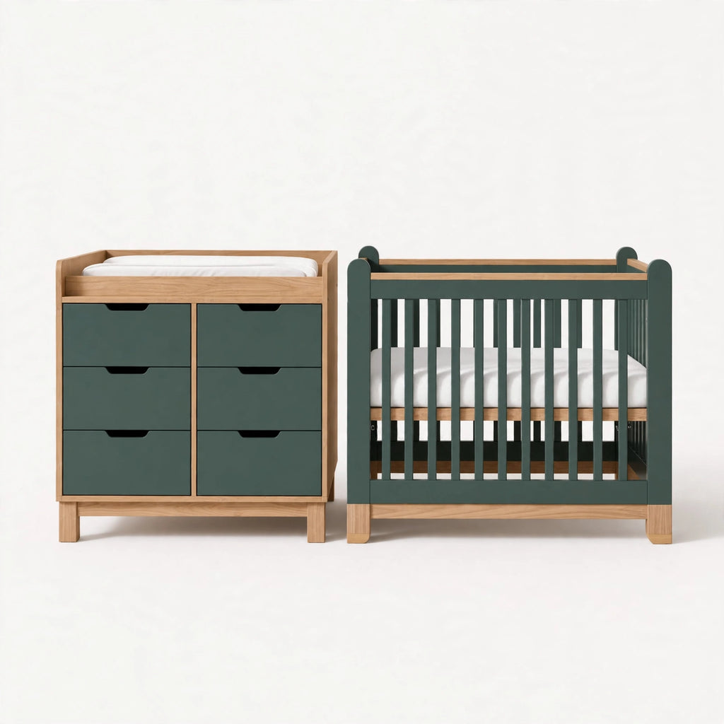 Nursery Combo — Teal & Oak