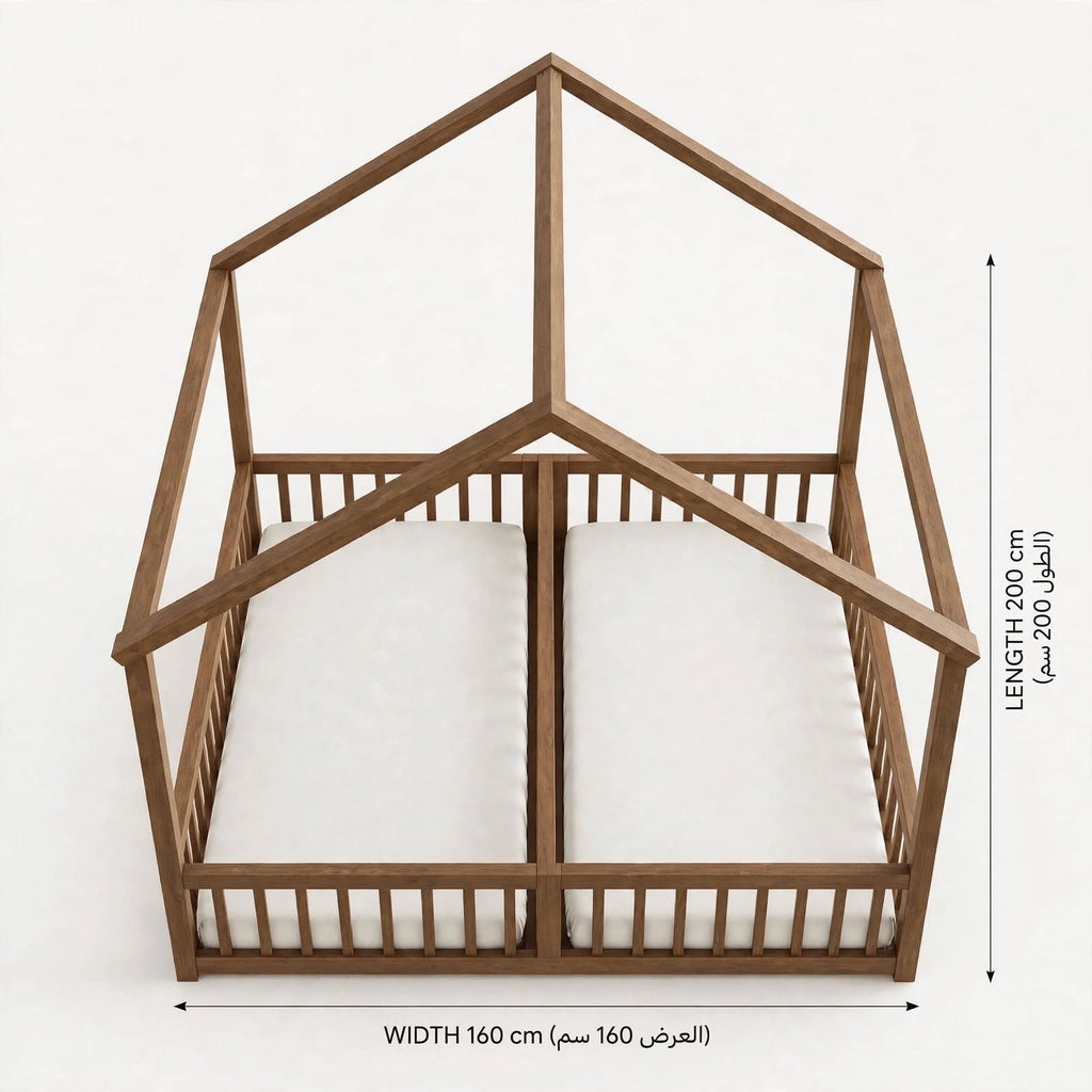 Montessori twin bed