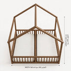 Montessori twin bed