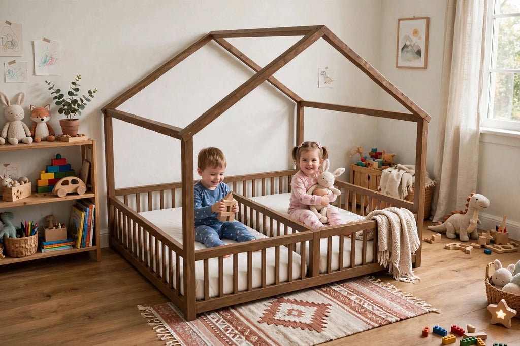 Montessori twin bed