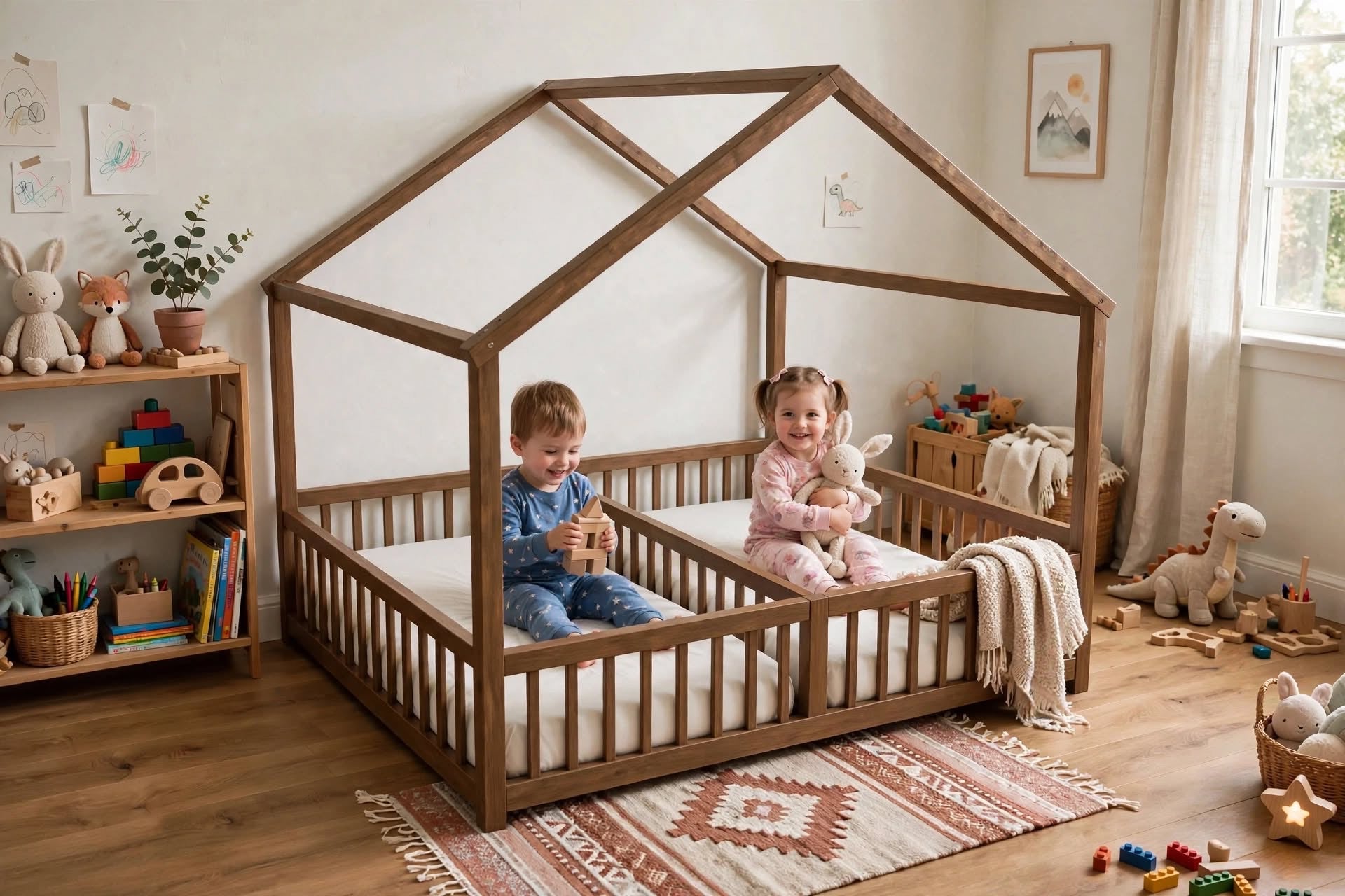Montessori twin bed