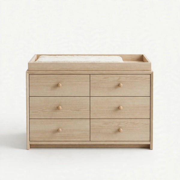 Light Oak Changing Table