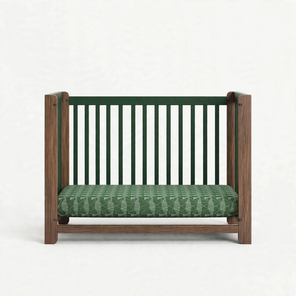 Nursery Combo — Dark Forest Green & Walnut