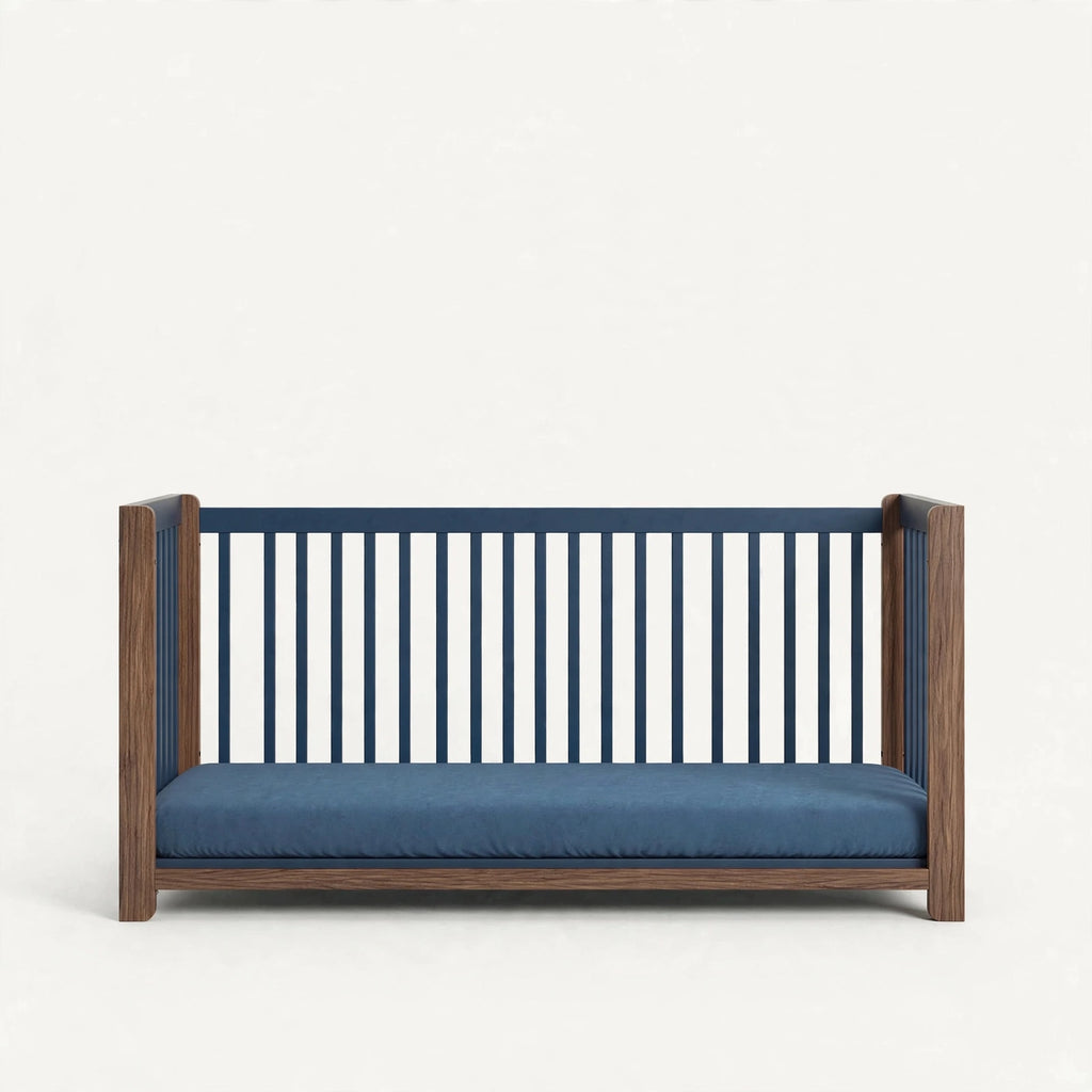 Nursery Combo — Navy Blue & Walnut