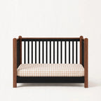 Ebony & Walnut crib