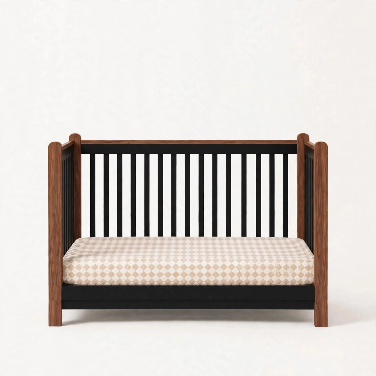 Ebony & Walnut crib