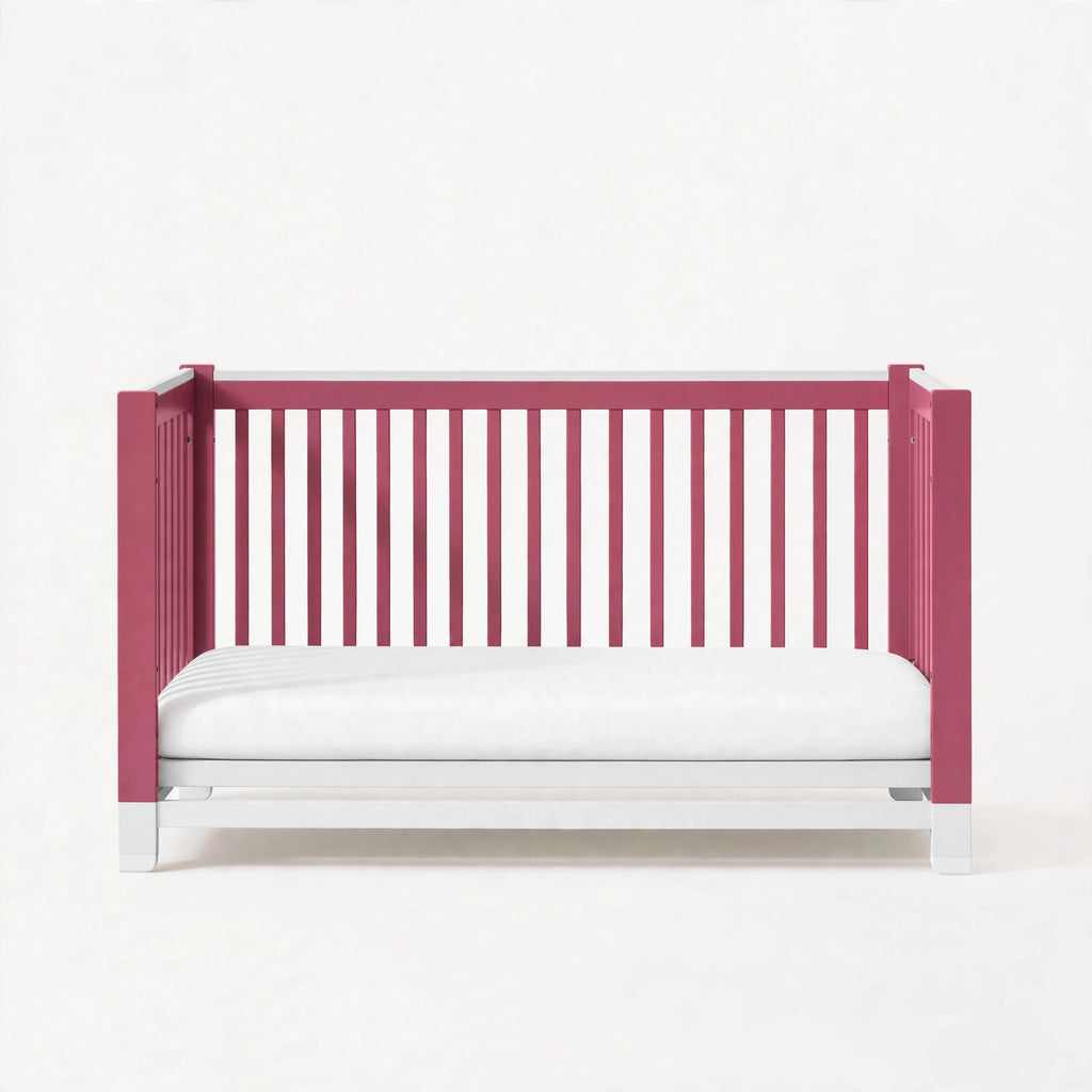 Nursery Combo — Mauve Rose & White