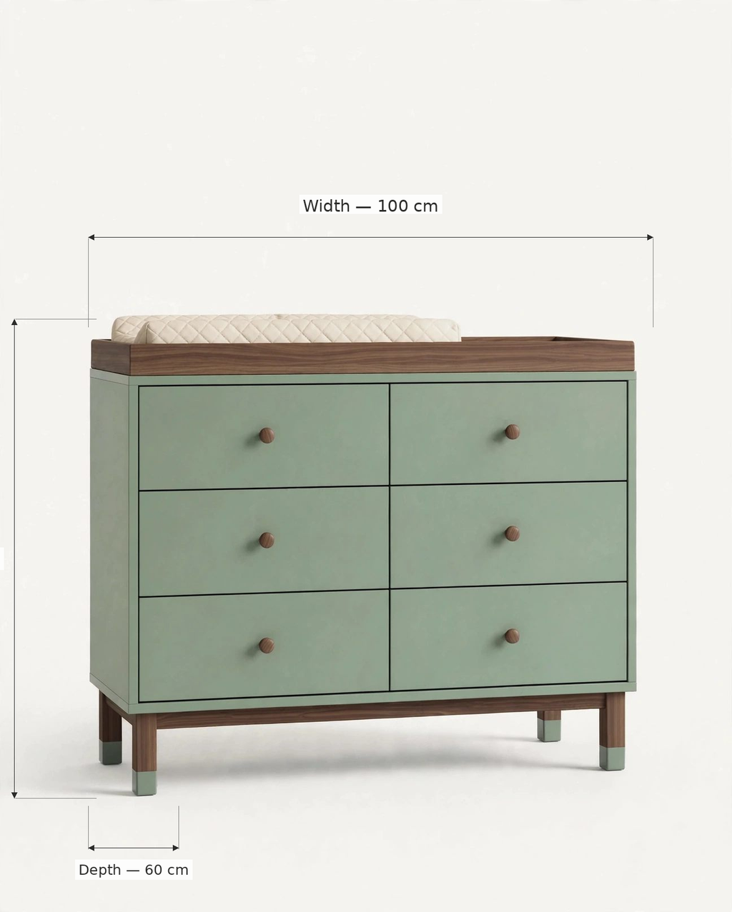 Aura Virdis Changing Table