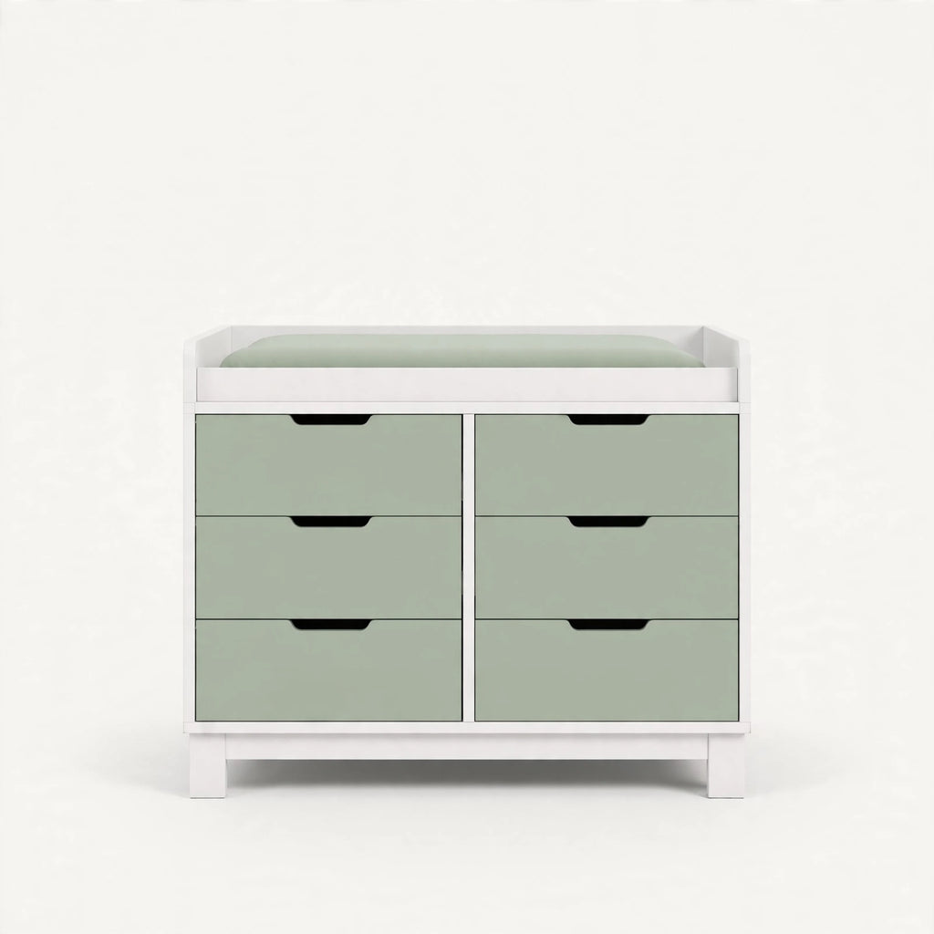 Nursery Combo — Sage Green & White