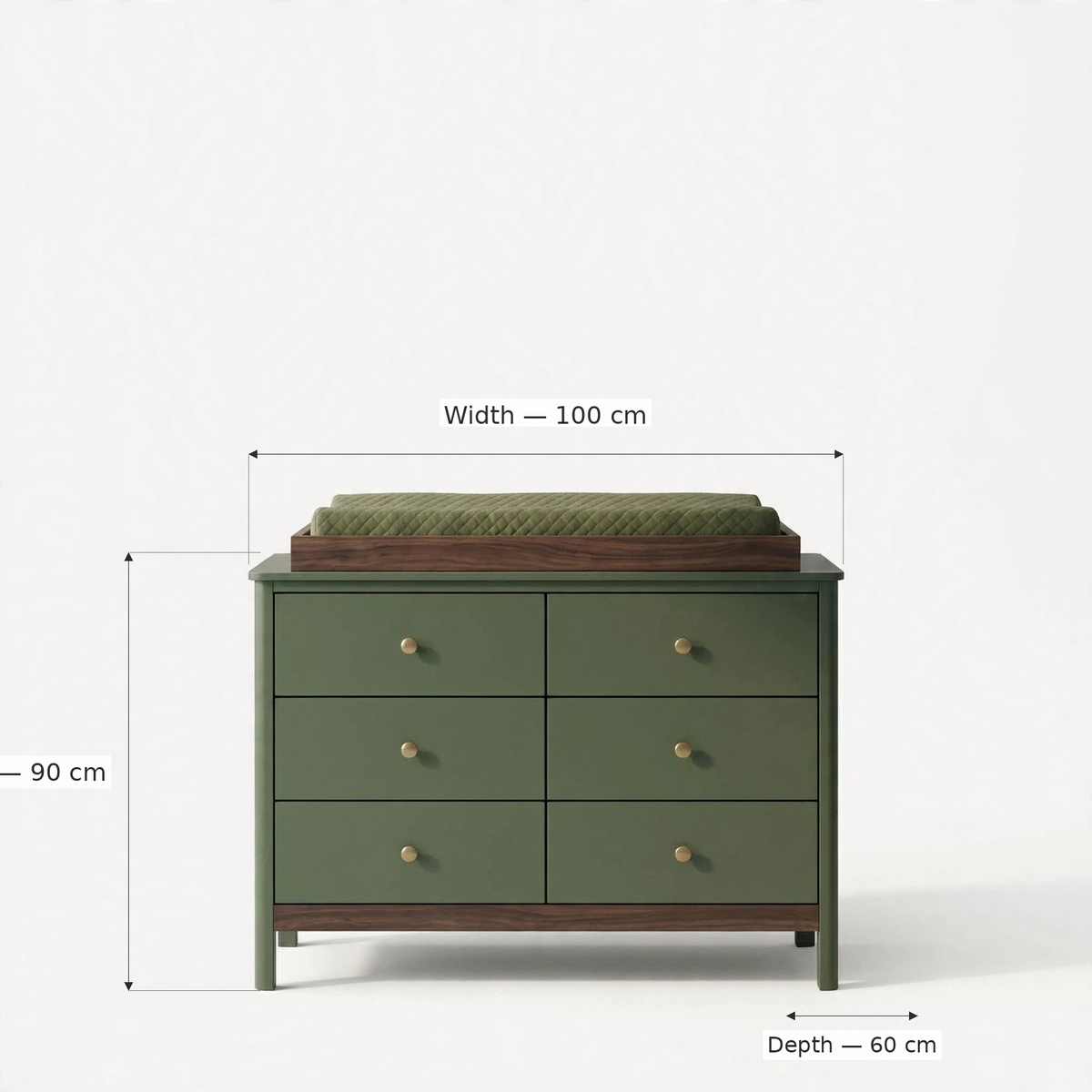 Virdis Silva Changing Table