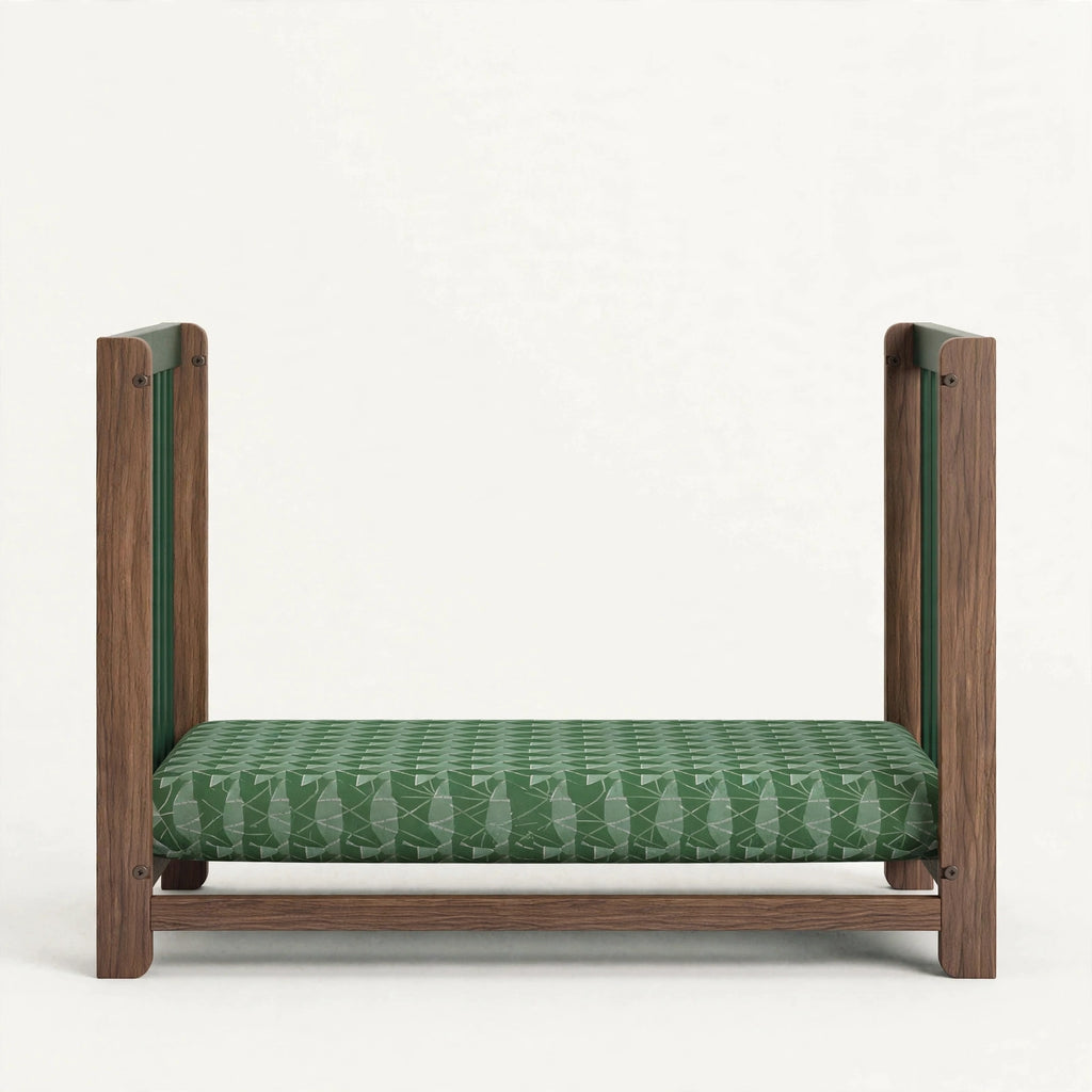 Nursery Combo — Dark Forest Green & Walnut