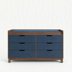 Nursery Combo — Navy Blue & Walnut