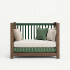 Nursery Combo — Dark Forest Green & Walnut