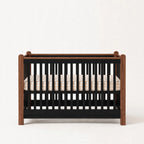 Ebony & Walnut crib