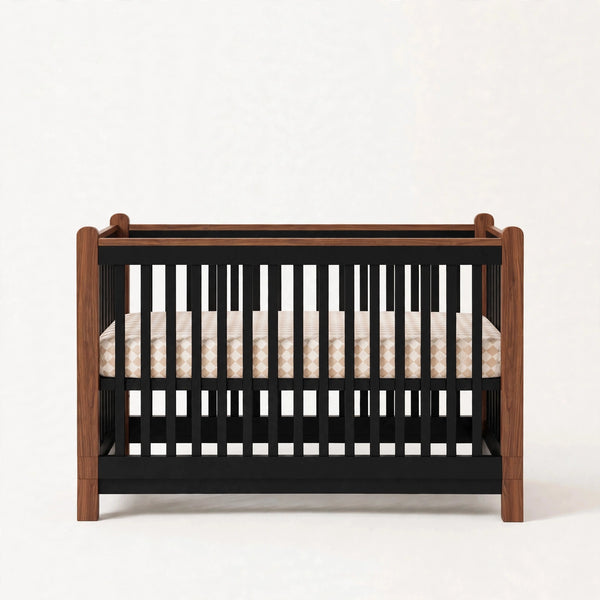 Ebony & Walnut crib